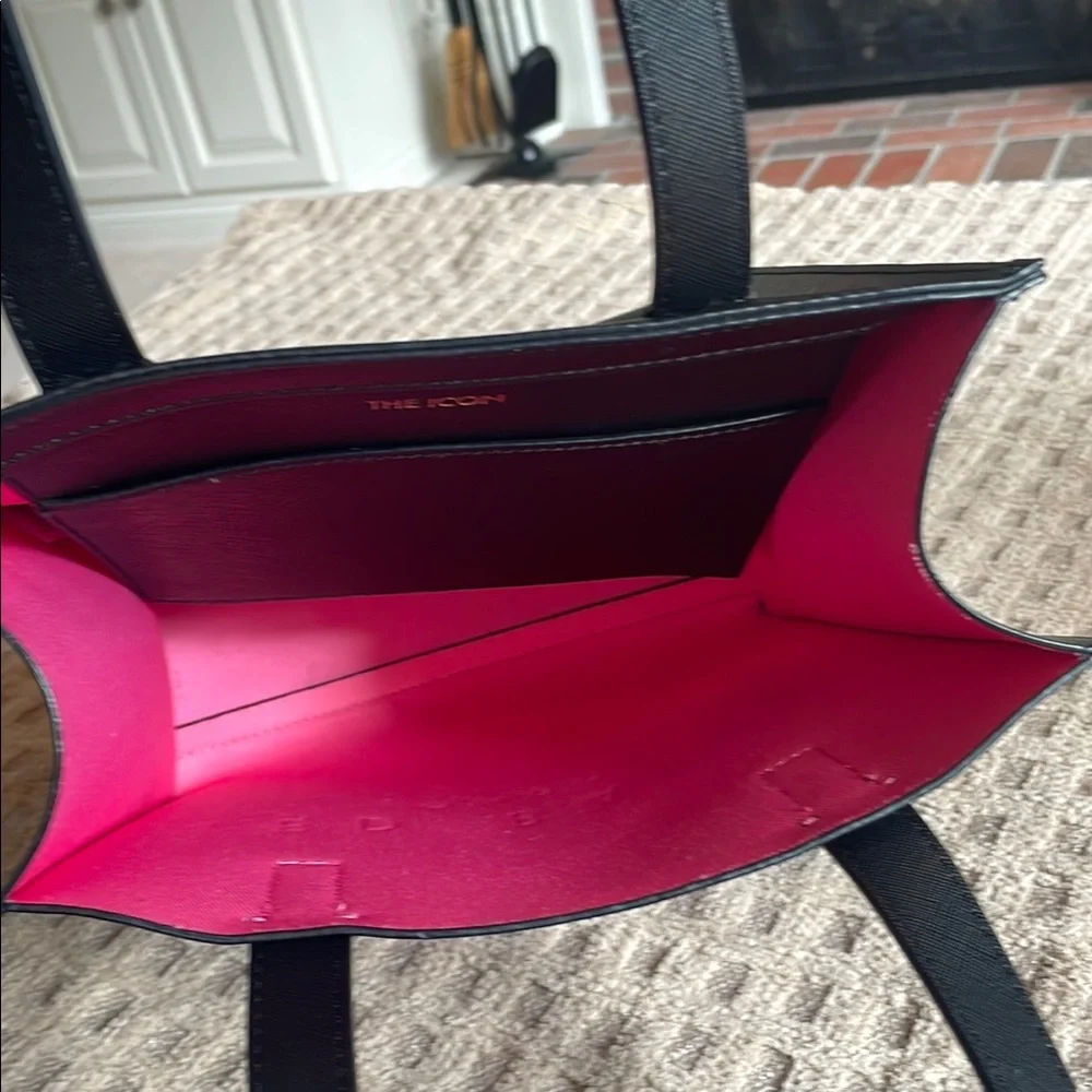 Ted Baker London Black Tote with Pink Floral Design - Picture 5 of 5